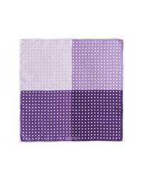 J.Z. Richards Polka Dot Pocket Square Purple One Size
