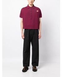 N°21 N21 Peach Appliqu Cotton Polo Shirt