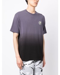 AAPE BY A BATHING APE Aape By A Bathing Ape Logo Print Gradient T Shirt