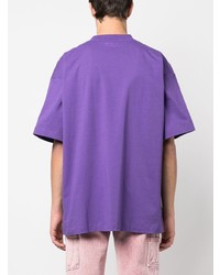 Vetements Logo Print Relaxed Fit T Shirt