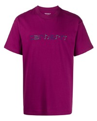 Carhartt WIP Logo Printed T Shirt