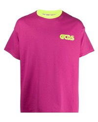 Gcds Neon Collar T Shirt