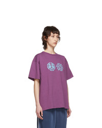 Rassvet Purple Logo T Shirt