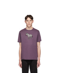 Ps By Paul Smith Ssense Purple Zebra Regular Fit T Shirt
