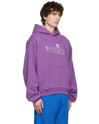 ERL Purple Venice Hoodie