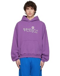 ERL Purple Venice Hoodie
