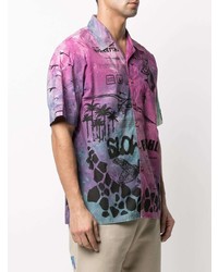 Mauna Kea Biorhythm Bowling Shirt