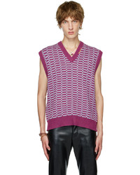 Marni Purple Wool Vest