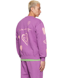 Kids Worldwide Purple Hearts Sweatshirt