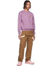Sky High Farm Purple Organic Cotton Sweatshirt