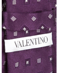 Valentino Printed Silk Tie