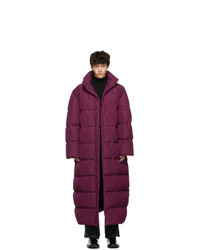 Purple Puffer Coat
