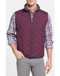 Purple Quilted Gilet
