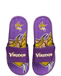 FOCO Minnesota Vikings Wordmark Gel Slide Sandals