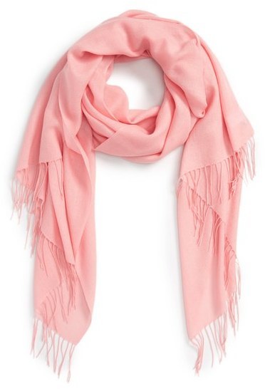 Nordstrom Tissue Weight Wool & Cashmere Scarf