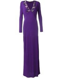 Roberto Cavalli Sequin Embellished Gown