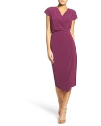 Chelsea28 Faux Wrap Jersey Midi Dress, $139 | Nordstrom | Lookastic