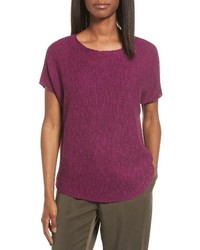 Eileen Fisher Organic Linen Cotton Knit Top