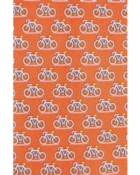 Salvatore Ferragamo Bicycles Silk Tie