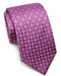 Charvet Small Pattern Silk Tie