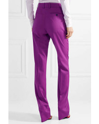 Calvin Klein 205w39nyc Wool Slim Leg Pants Violet