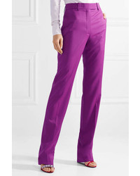 Calvin Klein 205w39nyc Wool Slim Leg Pants Violet
