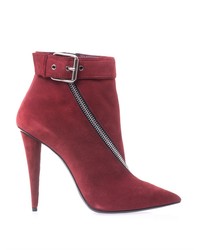 Giuseppe Zanotti Zip Suede Ankle Boots