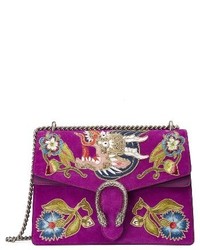 Gucci Dionysus Suede Shoulder Bag