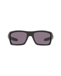 Oakley 65mm Prizm Rectangular Sunglasses In Matte Carbonprizm Grey At Nordstrom