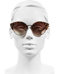 Aj Morgan Temple 50mm Sunglasses Black White