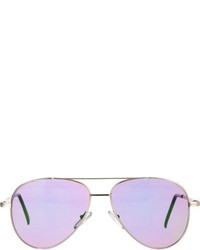 Cutler & Gross Aviator Sunglasses Purple