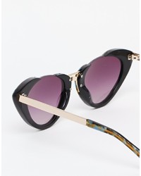 Asos Collection Handmade Half Frame Cat Eye Sunglasses