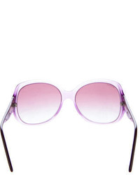 BVLGARI Embellished Butterfly Sunglasses