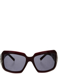 BVLGARI Embellished Oversize Sunglasses
