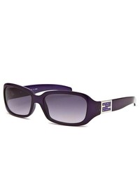 Fendi Rectangle Purple Sunglasses