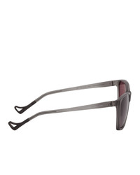 District Vision Grey And Pink Keiichi Sunglasses