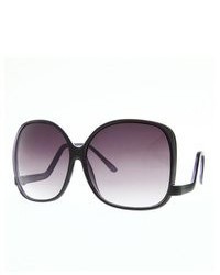 grinderPUNCH Oversized Large Designer Inspired Square Sunglasses Celebrity Purple