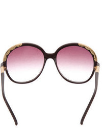 Chloé Oversize Tinted Lens Sunglasses