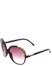 Chloé Oversize Tinted Lens Sunglasses