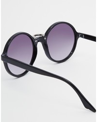 Jeepers Peepers Oversized Round Sunglasses