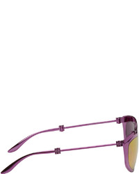 Givenchy Purple G Tri Fold Sunglasses