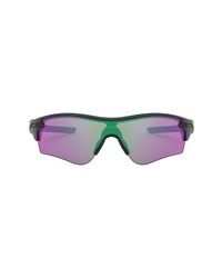 Oakley Shield Sunglasses In Matte Blackprizm Road Jade At Nordstrom