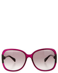 Lanvin Tinted Oversize Sunglasses