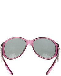 Burberry Translucent Oversize Sunglasses