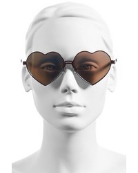Wildfox Couture Wildfox Lolita 59mm Heart Sunglasses