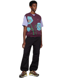Awake NY Purple Flower Vest