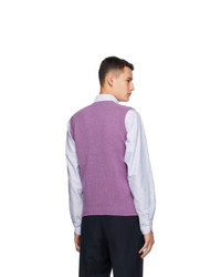 Drakes Purple Geelong Vest