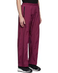DSQUARED2 Purple Nylon Combat Lounge Pants