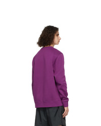 Nike Purple Sportswear Club Sweatshirt