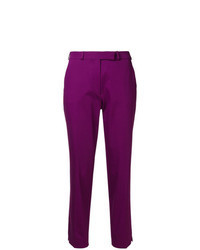 Purple Tapered Pants
